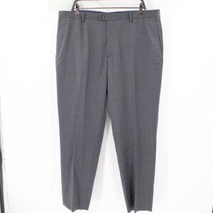 Peter Millar Dress Pants Men 40 L29.5 Straight Fit Wool Blend Flat Front Trouser